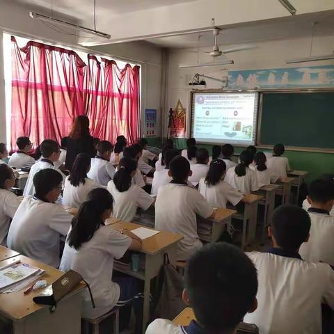 双师教学走进五台县沱阳中学