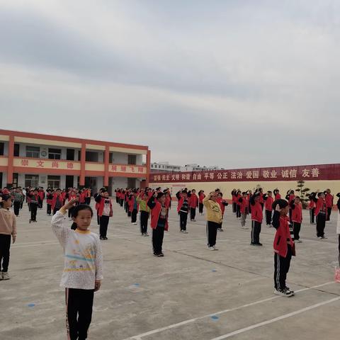 “喜迎二十大，争做好队员”白露小学少先队建队日活动