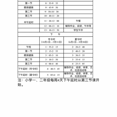 罗坑小学关于2022年国庆节放假安排、作息时间调整和安全注意事项的通知