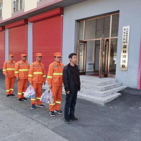 新房子林场“五一”期间森林防火知识进校园