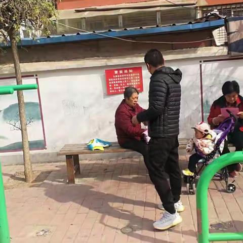 北园街道黄桥社区扫黑除恶宣传工作