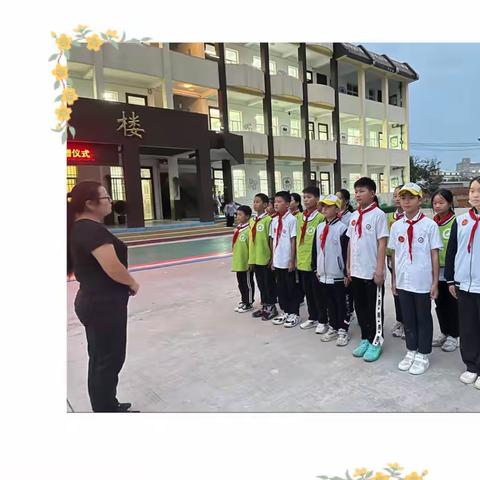 小小红领巾  责任在我心——朝阳镇第三中心小学红领巾监督岗培训