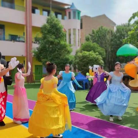 坞墙镇田丰幼儿园“梦幻迪士尼狂欢舞会”❤️庆六一主题活动🥳