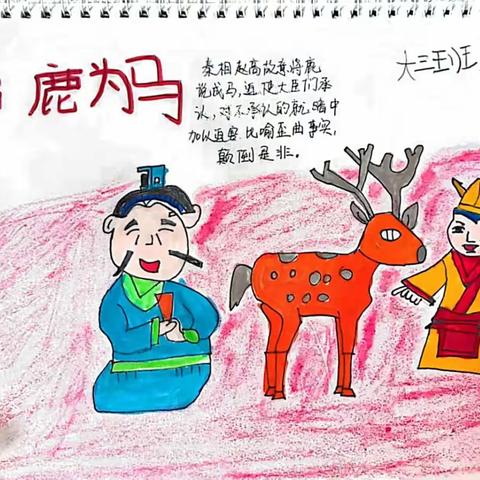 “成语故事 伴我成长”—东平县实验小学幼儿园阳光班幼儿创作“成语故事集锦”