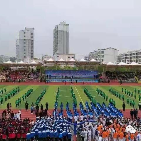 喜迎十四运，共筑中国梦——岐山县成功举办首届学生快乐大课间校园舞大赛