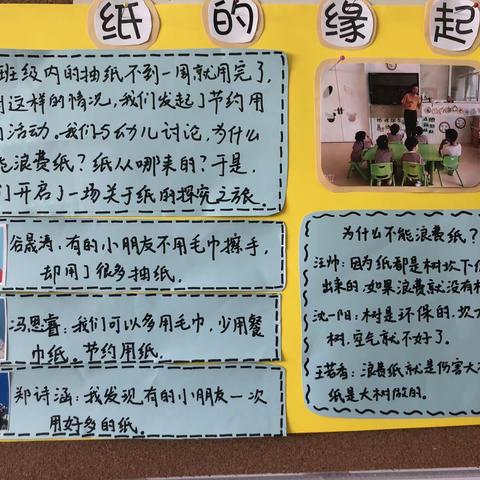 走进“纸王国”长丰县北城富民路幼儿园小四班课程故事