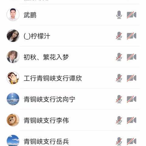 青铜峡支行召开线上个金周例会