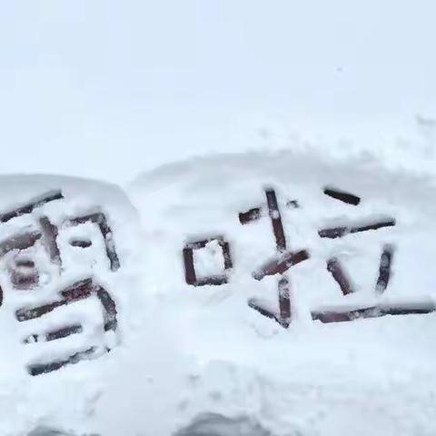 冰雪童趣  筑梦未来——拥抱初雪，满园可乐大二班初雪印记