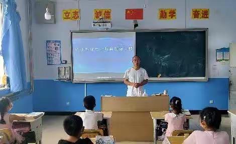 上好思政课，当好引路人——宣化区洋河南镇明德小学温海鹰校长思政课