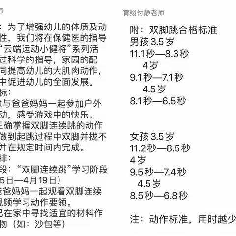 云端运动小健将