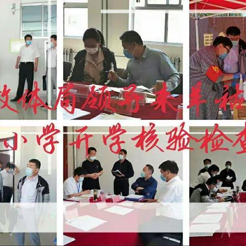 羊流镇小学全部通过开学核验组验收