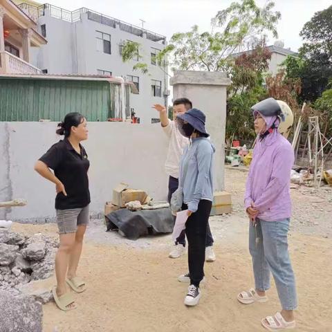 【椰林镇】县残联再次入户核查2023年度残疾人家庭无障碍改造项目