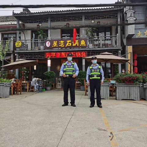 【节日我在岗】长安分局旅游大队联合滦镇派出所开展旅游景区安全检查