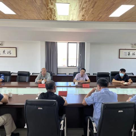 集团公司副总经理张瑞强和安全管理部到永泰水务公司安全检查工作