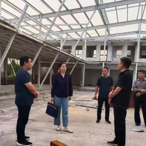 市乡村振兴局产业中心一行赴屯留区督查乡村振兴示范项目