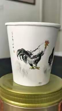 重读五年前的纸杯小品画