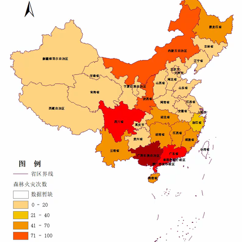 选修课学生的空间数据地理可视化习作展示