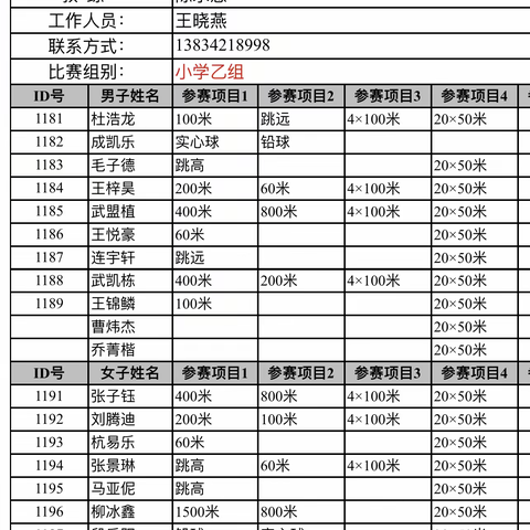 小店区第二十三届中小学生春季运动会——太航学校分会场