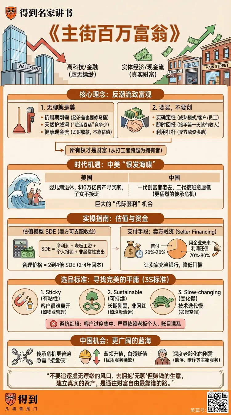 英文新书）《主街百万富翁》| 李璞解读
