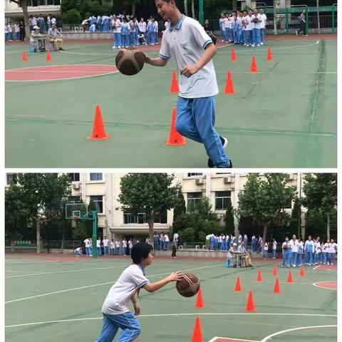 体测展风采，昂首志凌云——西营中学举行七、八年级期末体育测试