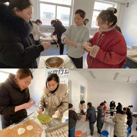 东城铺学校老师的工作之余