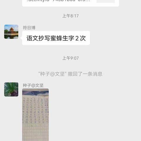 七坊镇那来小学线上教学活动简讯