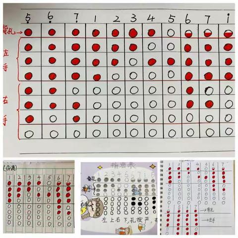 竖笛课堂教学优秀作业展示