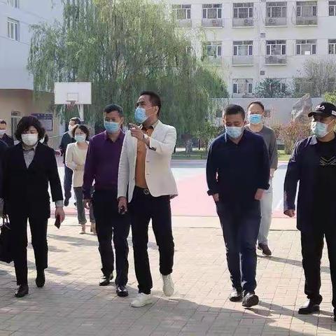 北闸口镇三所小学到北闸口中学参观学习