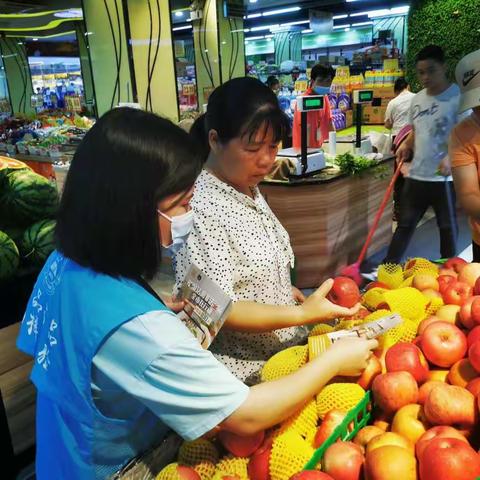 食品安全宣传活动走进上寮社区