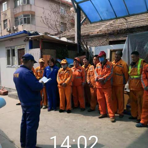 迎国家卫生城市复审，建新所进行全面清理排查