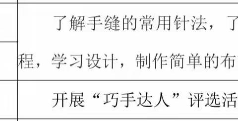 “我是小小裁缝师”——琼海小学二年级劳动教育成果