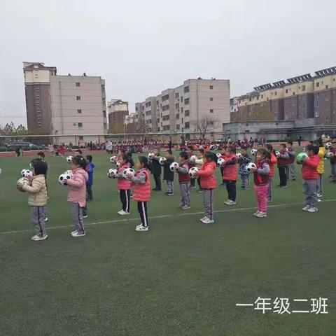 福生小学一年级二班会操比赛