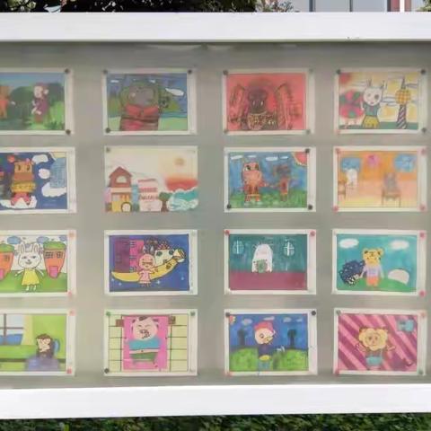 安居中心小学美术课题成果作品展