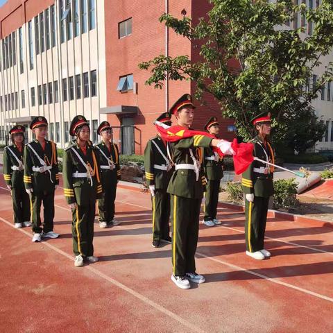 迷彩军训燃斗志  和达学生启新程～～六合学校军训纪实之九年级篇