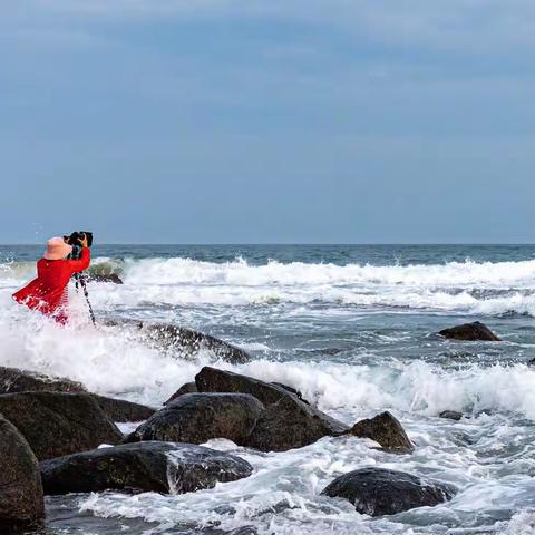 海南岛慢门拍浪