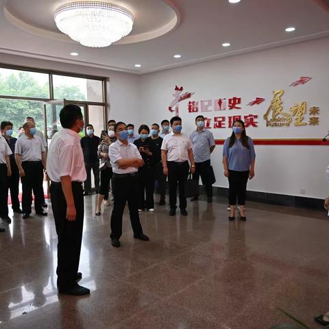 市中心党建考核观摩组莅临工程三处检查指导工作