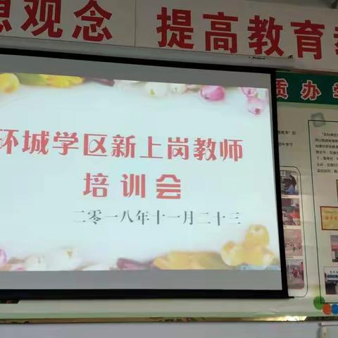 环城学区新上岗教师培训心得体会