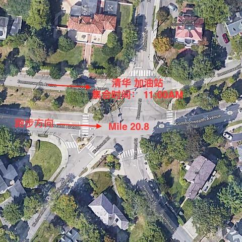 波士顿马拉松观摩