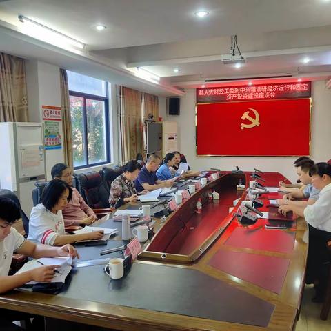 县人大常委会副主任伍楚君一行到中兴镇调研经济发展和运行情况
