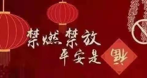 （前栾小学）禁放烟花保平安，别样方式迎新年