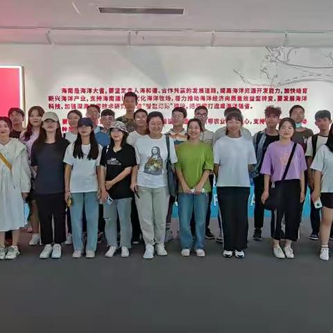 共青团三亚市委组织三亚高校青年学子参观崖州湾科技城