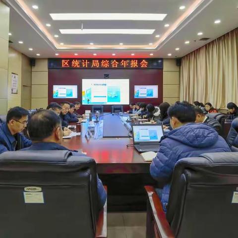 【干数说数 谋事成事】区统计局召开全区统计工作综合年报会