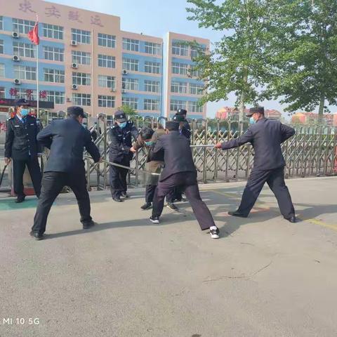 练就技能  坚守校园  保障师生安全——林家村中心校校园安保培训演练纪实