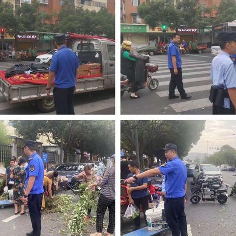 节日管理不松劲，全面保障市容整洁