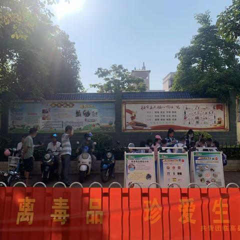 团县委组织开展青少年禁毒宣传志愿服务活动