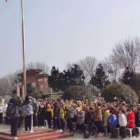 青春梦飞扬   奋进新征程——郭店镇山根小学开学典礼