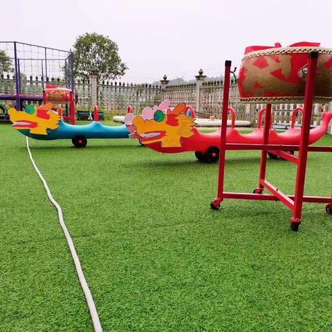 沙田幼儿端午节主题活动——欢乐赛龙舟、别样过端午