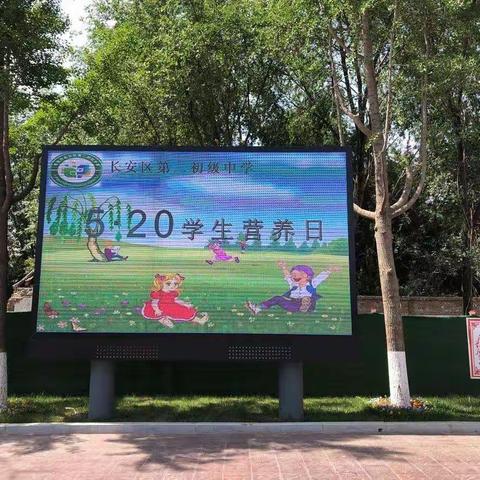 合理膳食倡三减，良好习惯促三键——长安二初5.20中国学生营养日系列宣传纪实