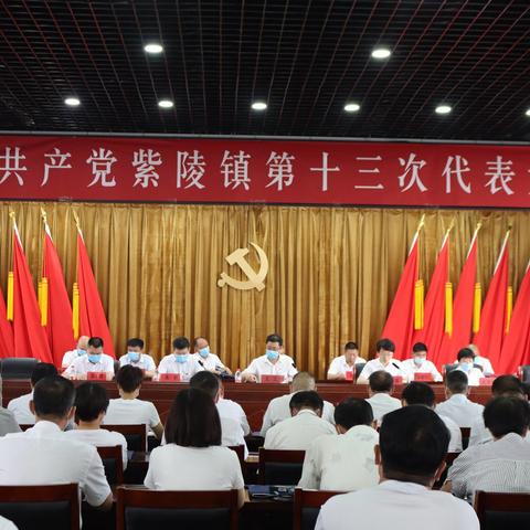 中国共产党紫陵镇第十三次代表大会胜利召开