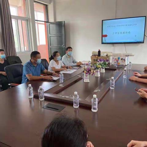 欢迎市淇滨小学到鹤山区运输队小学开展少年宫共建活动